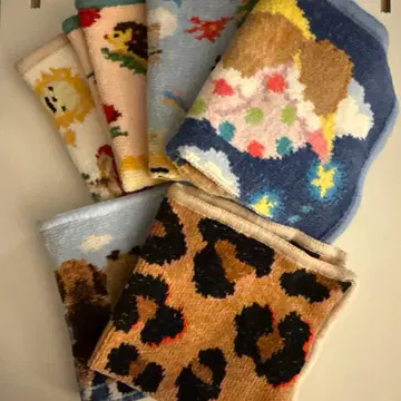 [ 중고품 ] 페이 손수건 6개 묶음 판매