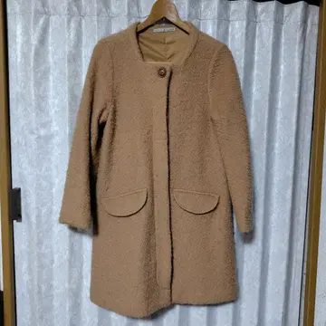 denicher 베이지 가을/겨울 롱 코트