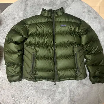 patagonia 다운 자켓 L 사이즈 올리브 그린