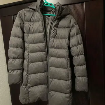 스트레치 다운 자켓 그레이 미사용 택 포함