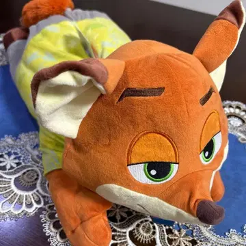 주토피아 티슈 박스 커버 닉 와일드 티슈 케이스 커버