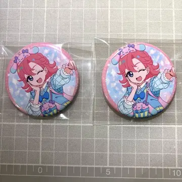 비밀의 아이프리 아이프리월드 캔뱃지 오토메 2개 세트 2