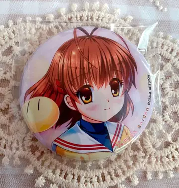 코가 나기사 캔뱃지 CLANNAD 20주년 mixx garden
