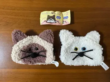 복슬복슬 고양이 파우치 2