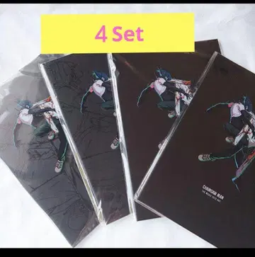 4권 세트 체인소 맨 영화 팜플렛 극장판 Book 레제 도서