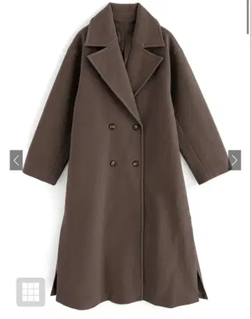 GRL 사이드 슬릿 더블 버튼 체스터 코트[ze759]