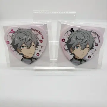 앙스타 스타포니 하트 캔뱃지 세나 이즈미 2개 세트