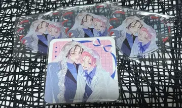 moment 아메이로 10주년 emocafe 타케하라 히나코 코스터