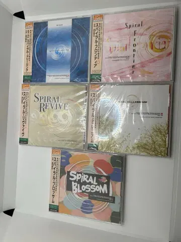 동해대학 부속 타카나와다이 고등학교 스파이럴 시리즈 CD 5장 세트