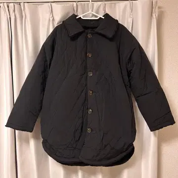 Glam Lips 리버서블 보아 퀼팅 코트