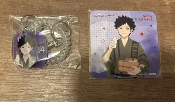 월드 트리거 극락탕 락카풍 키링 코스터 카자마 소야