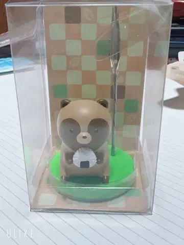 너구리와 여우 메모 스탠드 너구리