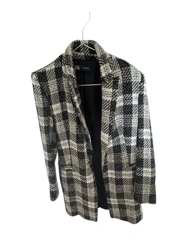 ZARA 체크 무늬 자켓 셋업