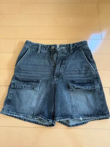 HTH 데님 하프 팬츠