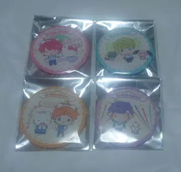 A3 산리오 캔뱃지 사쿠야 치카게 텐마 쿠몬