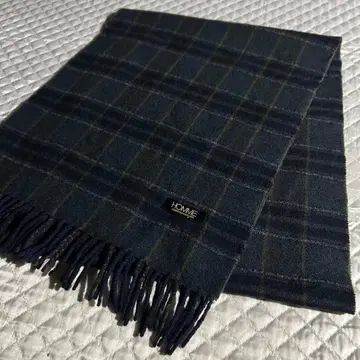 70s~80s archive 빅 울 체크 머플러