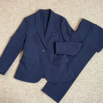 UNIQLO 감도 자켓 슬림 팬츠 셋업 XS