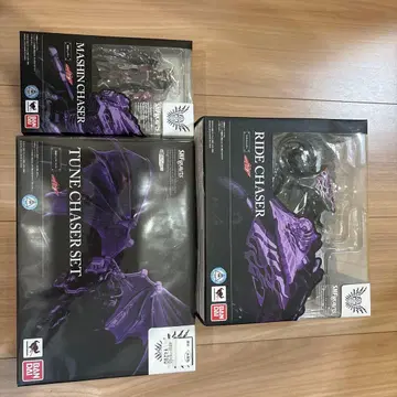 가면라이더 피규어 세트 마하 체이서