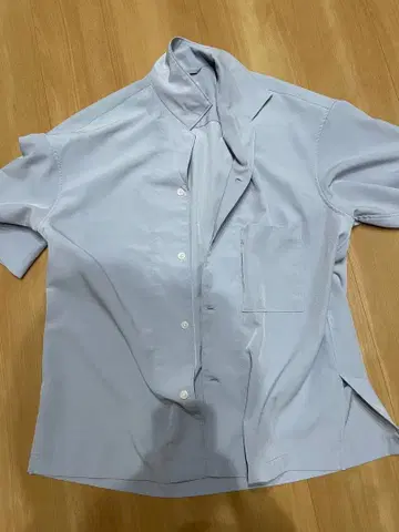 WYM 반팔 셔츠 라이트 그레이 켄지