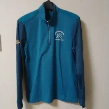 LOUIS CASTEL 하프 지퍼 골프 셔츠