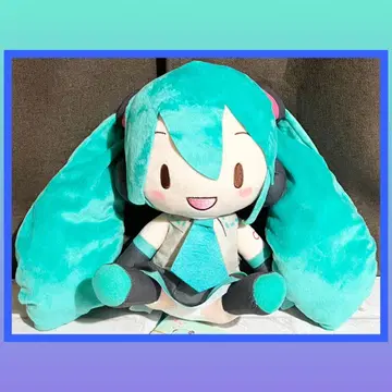 [최저가] 하츠네 미쿠 후와푸치 L 봉제 인형 designed by