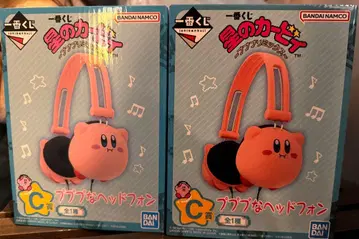 커비 푸푸푸 헤드폰 핑크 2개 세트