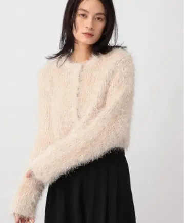 Apartbylowrys 라메 페더 가디건