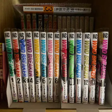 WIND BREAKER (윈드 브레이커) 1권~14권 클리어 커버 포함