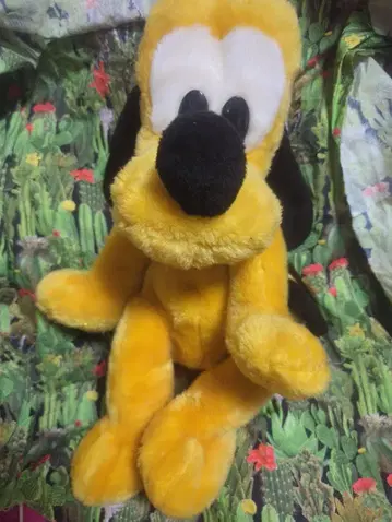 디즈니 스토어 플루토 봉제 인형 퍼펫 당시 물건