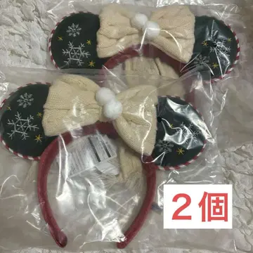 [ 새상품 택 포함 ] 디즈니 크리스마스 머리띠 2세트