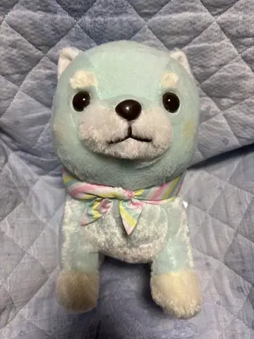 콩 시바 삼형제 파스텔 점보 봉제 인형 콩지로 택 포함 미사용 새상품