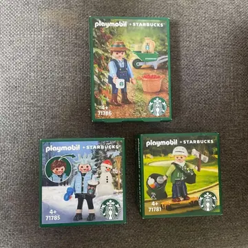 한국 한정 스타벅스 플레이모빌 완판템