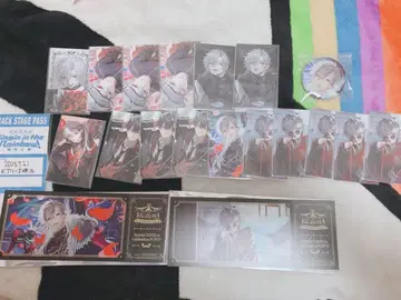 니지산지 쿠츠하 폴라로이드풍 카드 캔뱃지 특전