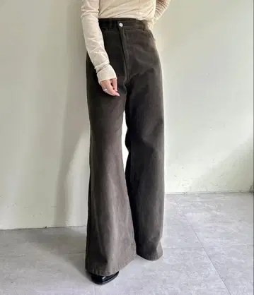 미스틱 플레어 데님 브라운 사이즈 0 데님