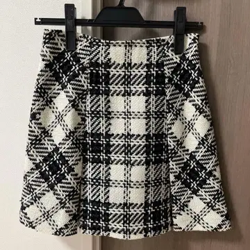 SNIDEL 로빙 체크 스커트 쇼츠 팬츠