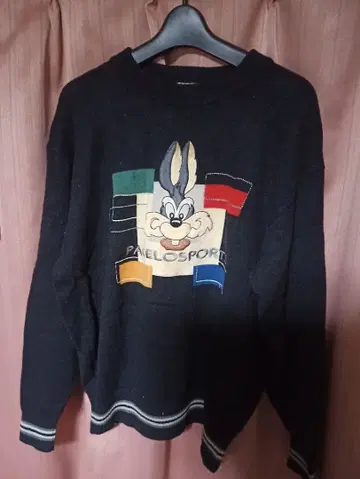 구제 의류 PAGELO 파제로 캐릭터 니트