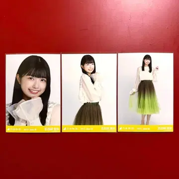 노기자카46 브로마이드 이오키 마오 튤 컴프