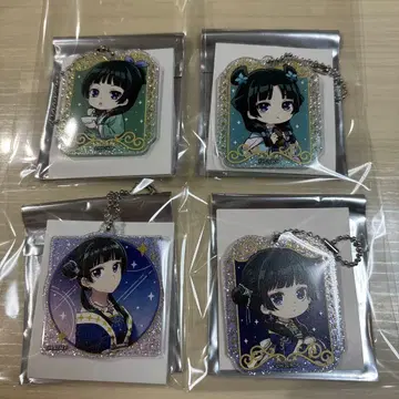 약사의 혼잣말 마루이 별하늘 라메 아크릴 키링 마오마오 4종 세트