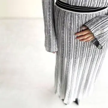 mame kurogouchi 니트 타이트 스커트