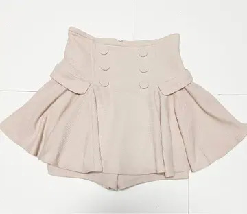 snidel 스카판 하이웨스트 플레어 숏팬츠