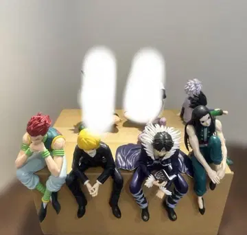 애니메이션 캐릭터 피규어 세트 6체