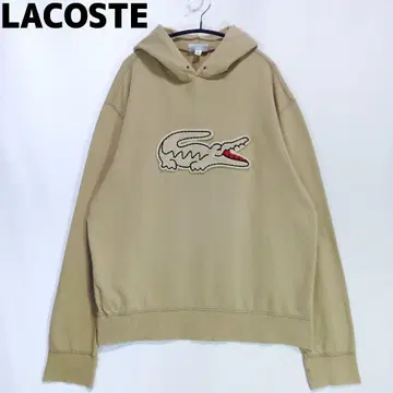 LACOSTE 빅 락 엠블럼 맨투맨 후드티 후드티 라코스테 L