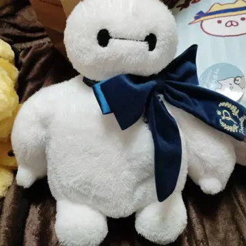 베이맥스 봉제 인형 화이트