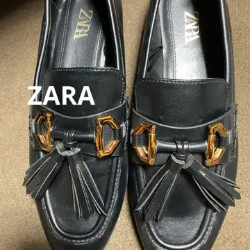 ZARA 블랙 로퍼 38