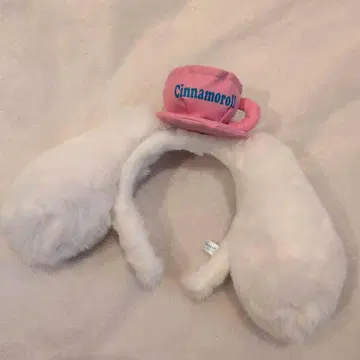 [ 새상품급 ] 시나모롤 폭신폭신 귀 달린 머리띠