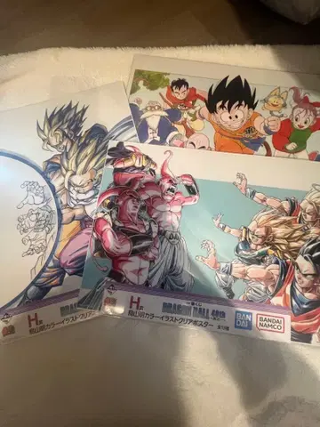 드래곤볼 40th 제일복권 피규어 하위상 묶음 판매 미사용 새상품