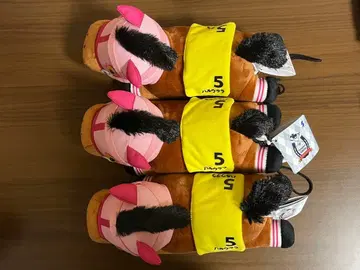 서러브레드 컬렉션 봉제 인형 스마트폰 숄더 하루우라라 3개 세트