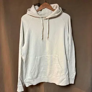 [ 가격 인하 불가 ] H.R.MARKET 크림색 후드 부착 후드티