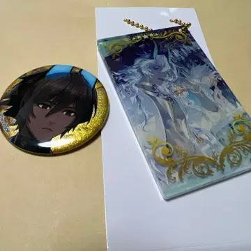 fgo 로손 콜라보 캔뱃지 아크릴 키링 아르주나 알타 카르나