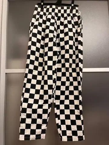 Cookman 체크 무늬 셰프 팬츠